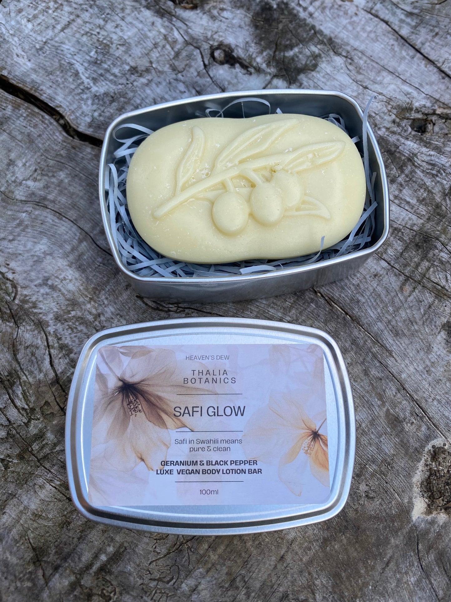 Safi Glow - Luxe Vegan Body Lotion Bar - 65g