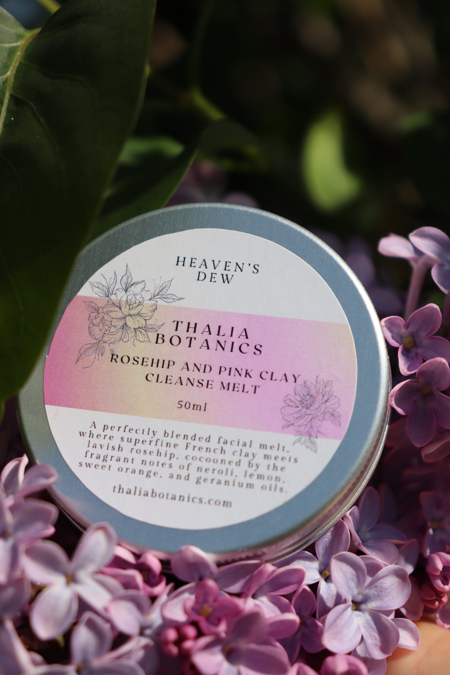 Rosehip & pink clay Cleanse Melt - 50ml