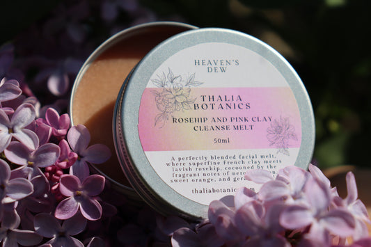 Rosehip & pink clay Cleanse Melt - 50ml